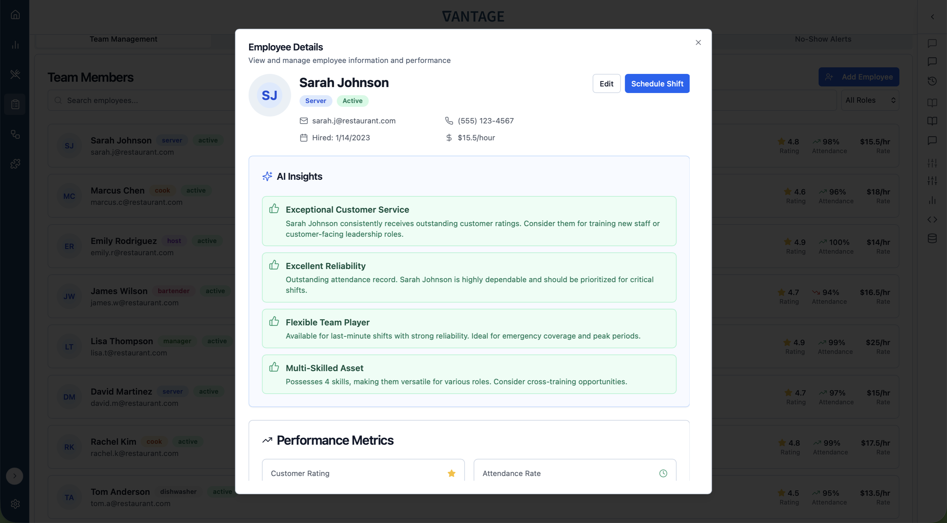 Time & Attendance Dashboard